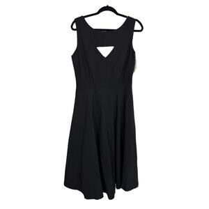 NWT Bettie Page Midi Dess Black Medium